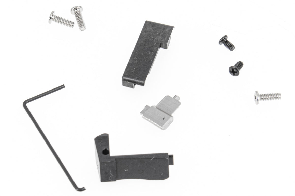 Detonator Wil Combat Style Custom 17 G4 Aluminum Slide for Marui TM G17 Gen4 GBB Series ( Black )