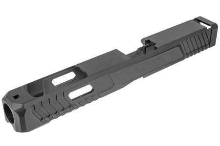 Detonator John Wick TT Style Mdel G34 G3 Aluminum Slide for Marui TM G17 Gen3 GBB Series ( Black )