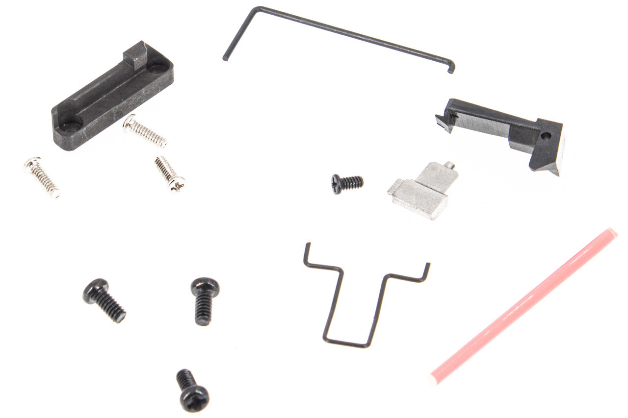 Detonator John Wick TT Style Mdel G34 G3 Aluminum Slide for Marui TM G17 Gen3 GBB Series ( Black )