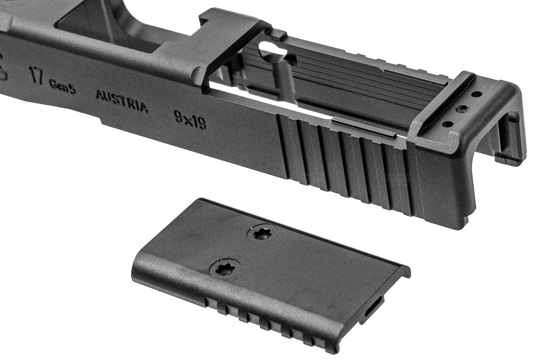 Detonator CNC Aluminum Boresight Combi Style Slide Set For Marui TM G17 Gen5 MOS GBBP