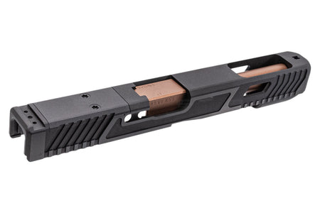 Detonator CNC Aluminum T Style G34 Slide Set For Marui TM G17 Gen5 MOS GBBP