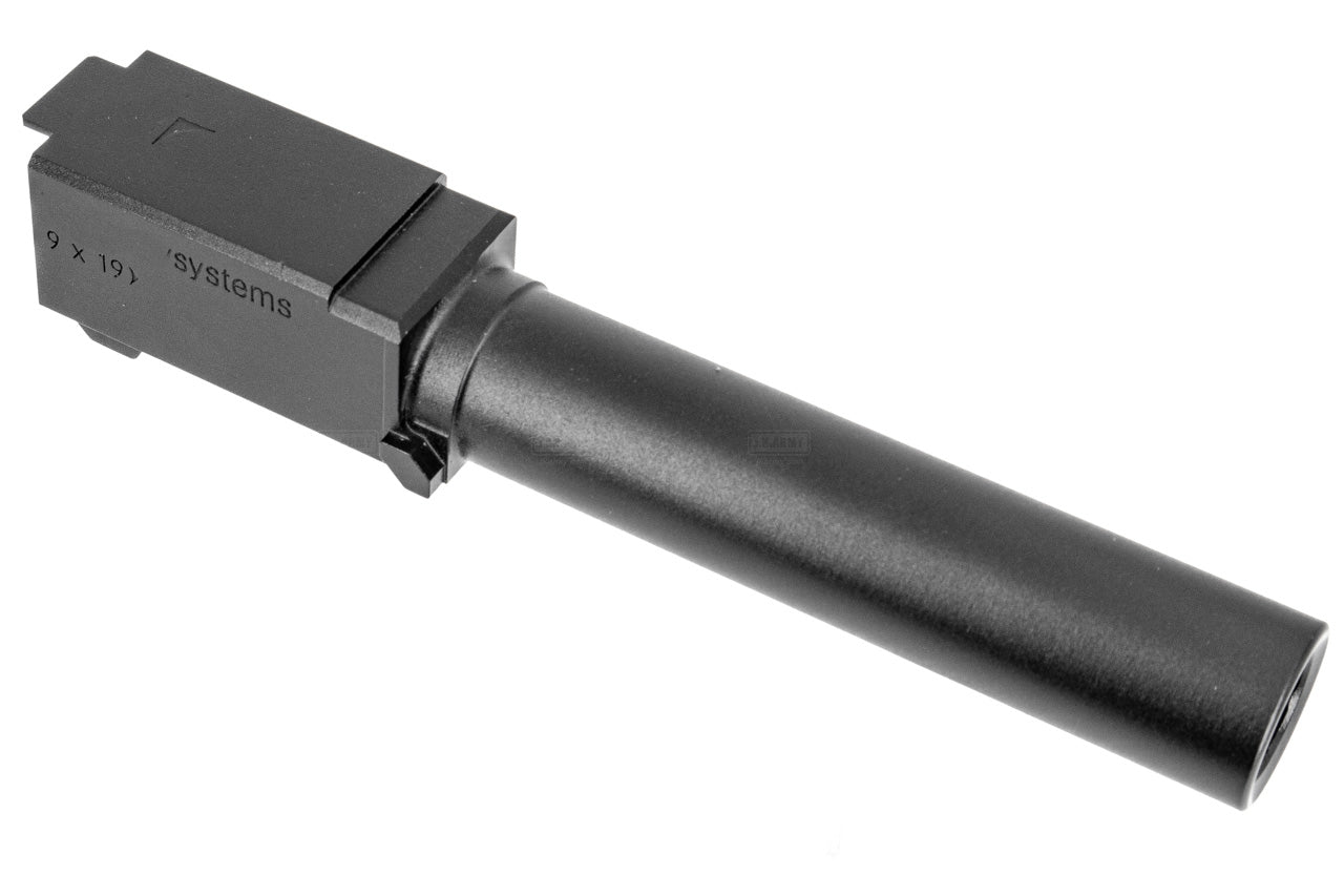 Detonator TRI Style System V1 Cut 19 G4 Custom Aluminum Slide for Marui TM G19 Gen4 GBB Series ( Black )