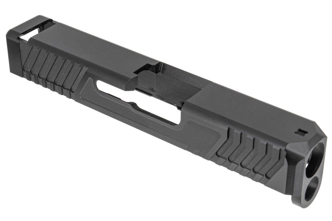 Detonator John Wick TT Style Mdel G26 Aluminum Slide for Marui TM G26 Gen3 GBB Series ( Black )