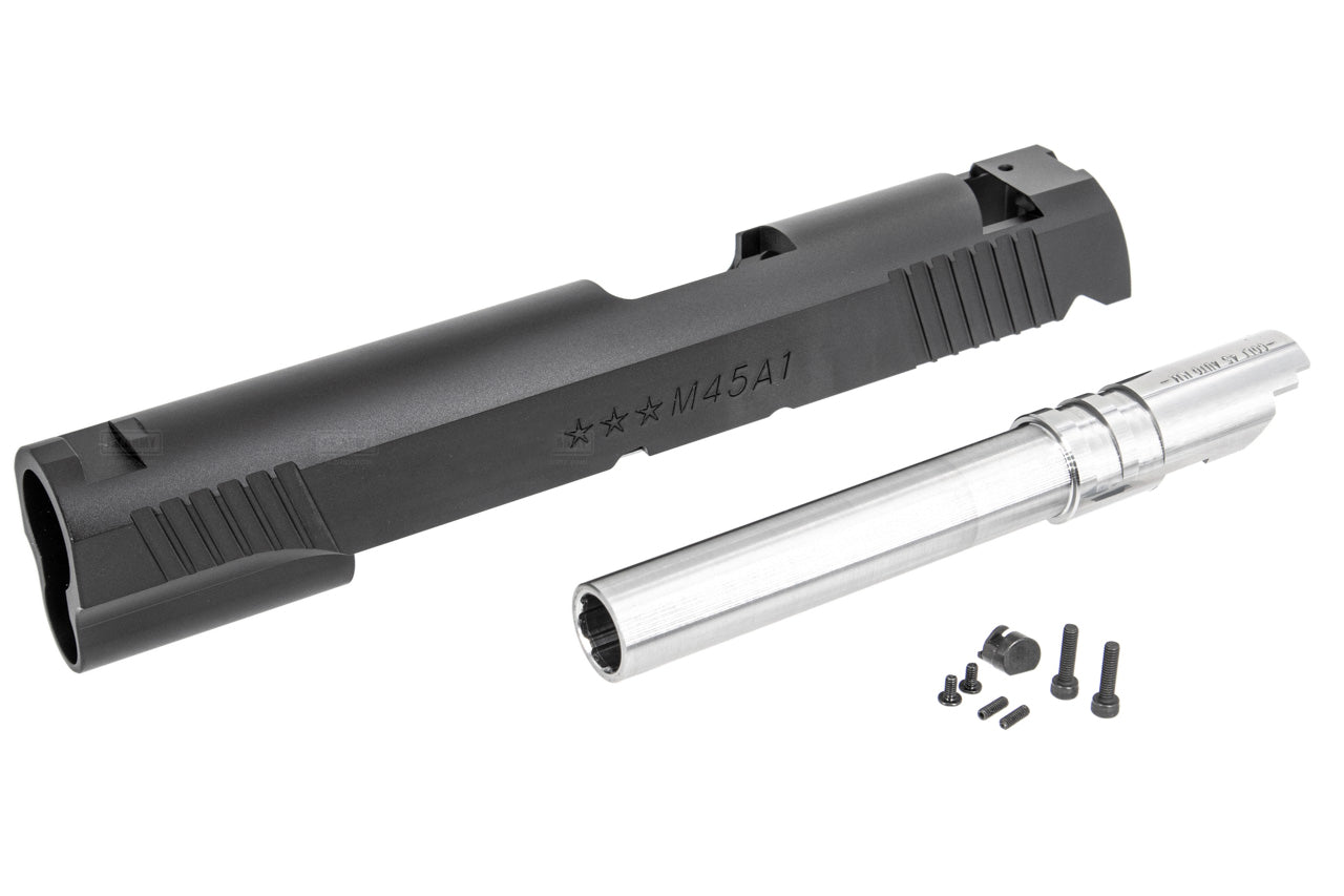 Detonator CL Style Aluminum Slide for Tokyo Marui TM M45A1 GBB ( Black )