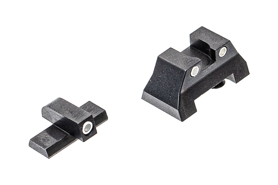 Detonator TRI Style Steel Sight Set For Marui TM USP Compact / USP-9 GBBP Series