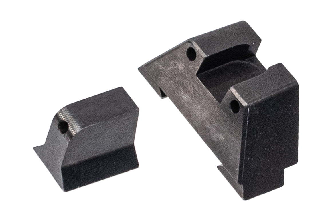 Dentonator TRI Style Steel Sight Set For Marui TM G Model Gen 3 / 4 / 5 GBBP Series