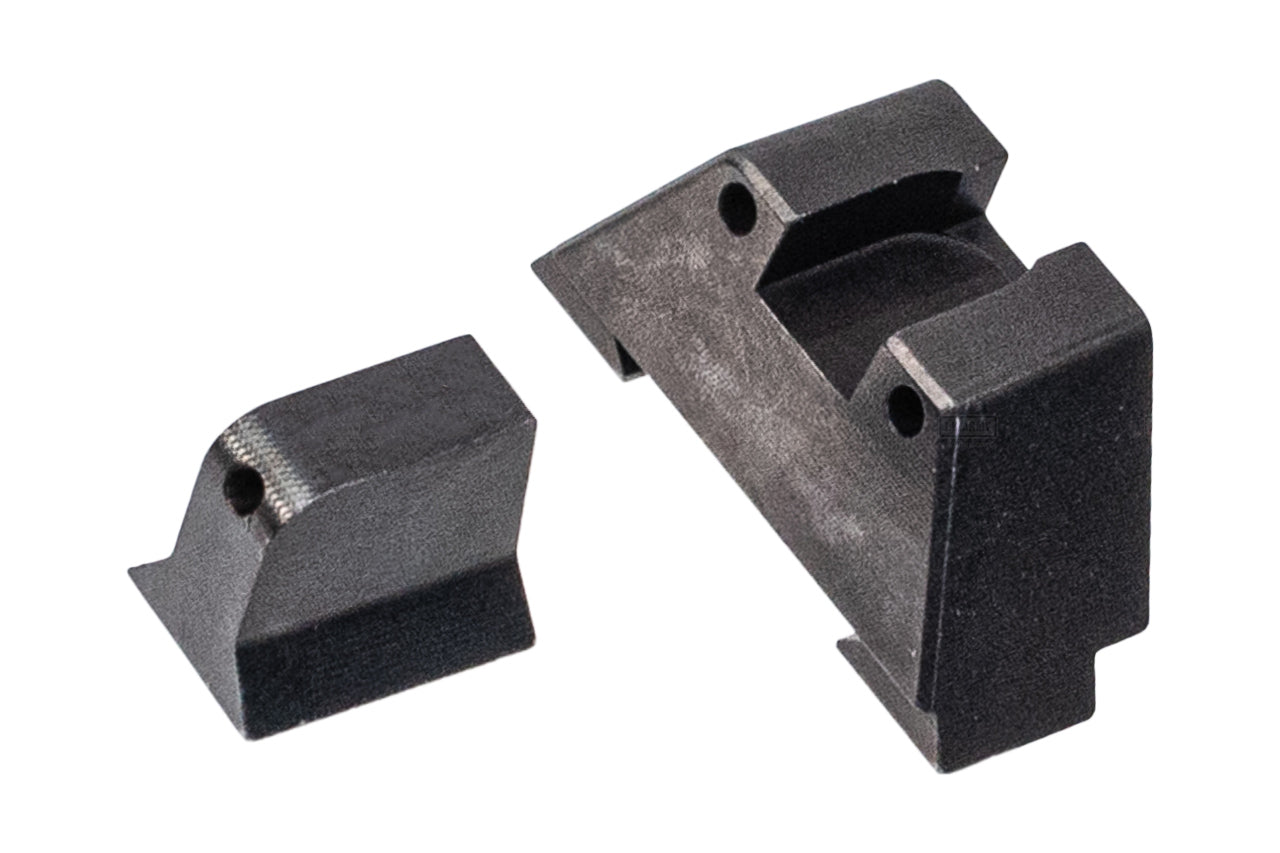 Dentonator TRI Style Steel Sight Set For Marui TM G Model Gen 3 / 4 / 5 GBBP Series