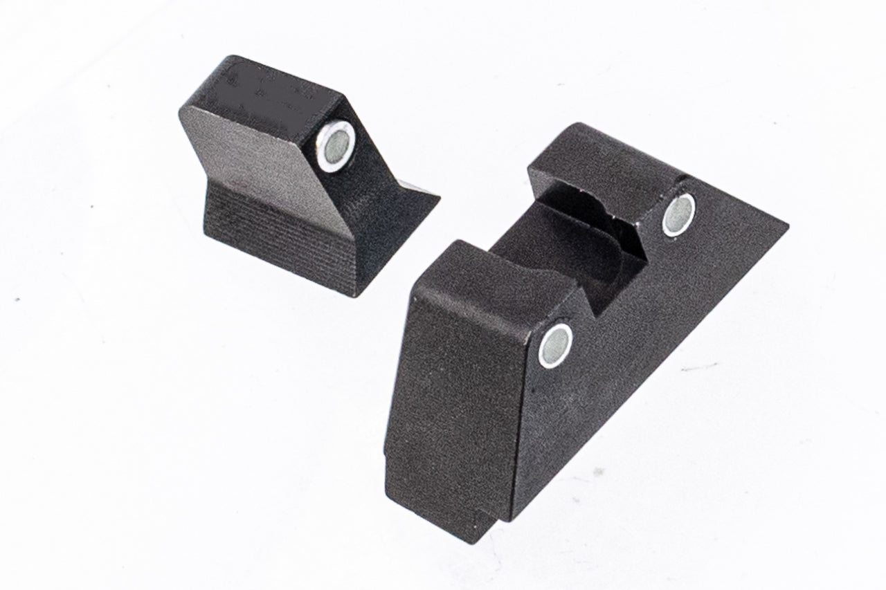 Dentonator TRI Style Steel Sight Set For Marui TM G Model Gen 3 / 4 / 5 GBBP Series