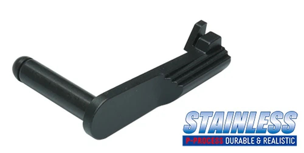 Guarder Stainless Slide Stop for MARUI DETONICS .45 ( Black )