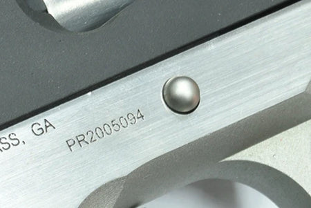 Guarder Stainless Slide Stop for MARUI DETONICS .45 ( Silver )