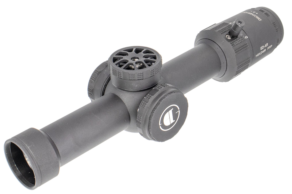 DISCOVERY ED-AR 1-6X24 IR FFP Tactical Rifle Scope ( Black Edition )