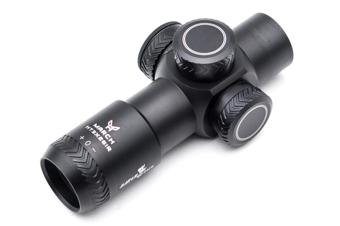 DISCOVERY AMG HD GEN I-H 3x28 Fixed Optic Airsoft Rifle Scope ( Black )