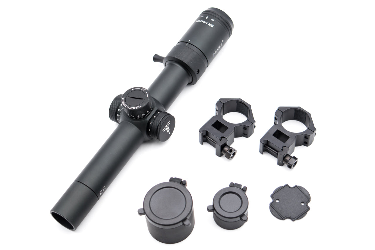 DISCOVERY T-EAGLE Optics ER 1.2-6X24 IR Rifle Scope ( Black )