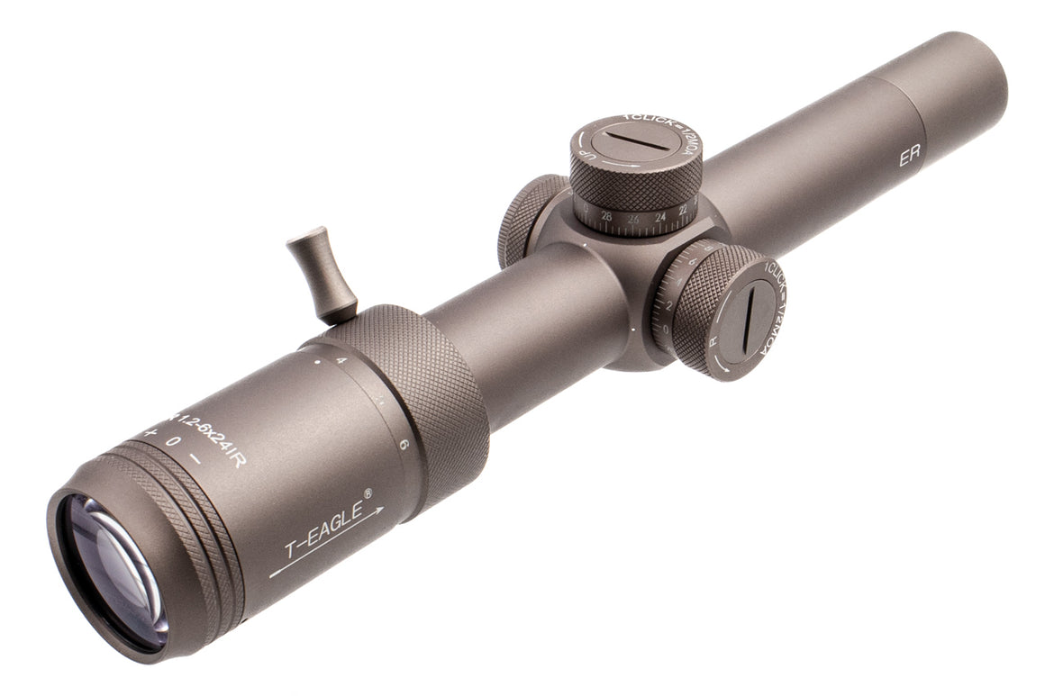 DISCOVERY T-EAGLE Optics ER 1.2-6X24 IR-WG Rifle Scope ( Brown ) ( PBCC6635 )