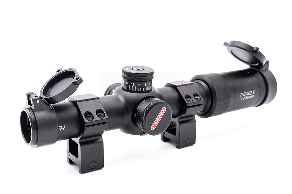 DISCOVERY T-EAGLE Optics ER 1-6X24 IR Rifle Scope ( Black )