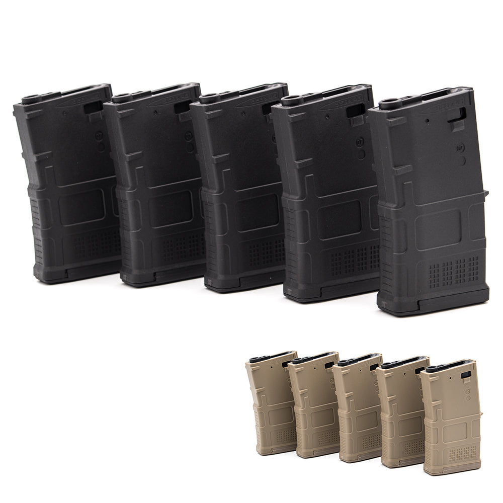 DMAG M4 20 / 180 Rds Hi-Cap Wheel EMM Short AEG Magazine ( M Version ) ( Black / DE )-Black