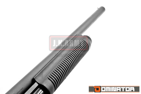 DOMINATOR DM870 Shotgun Airsoft Full Steel ( 4+1 Version ) ( BK )