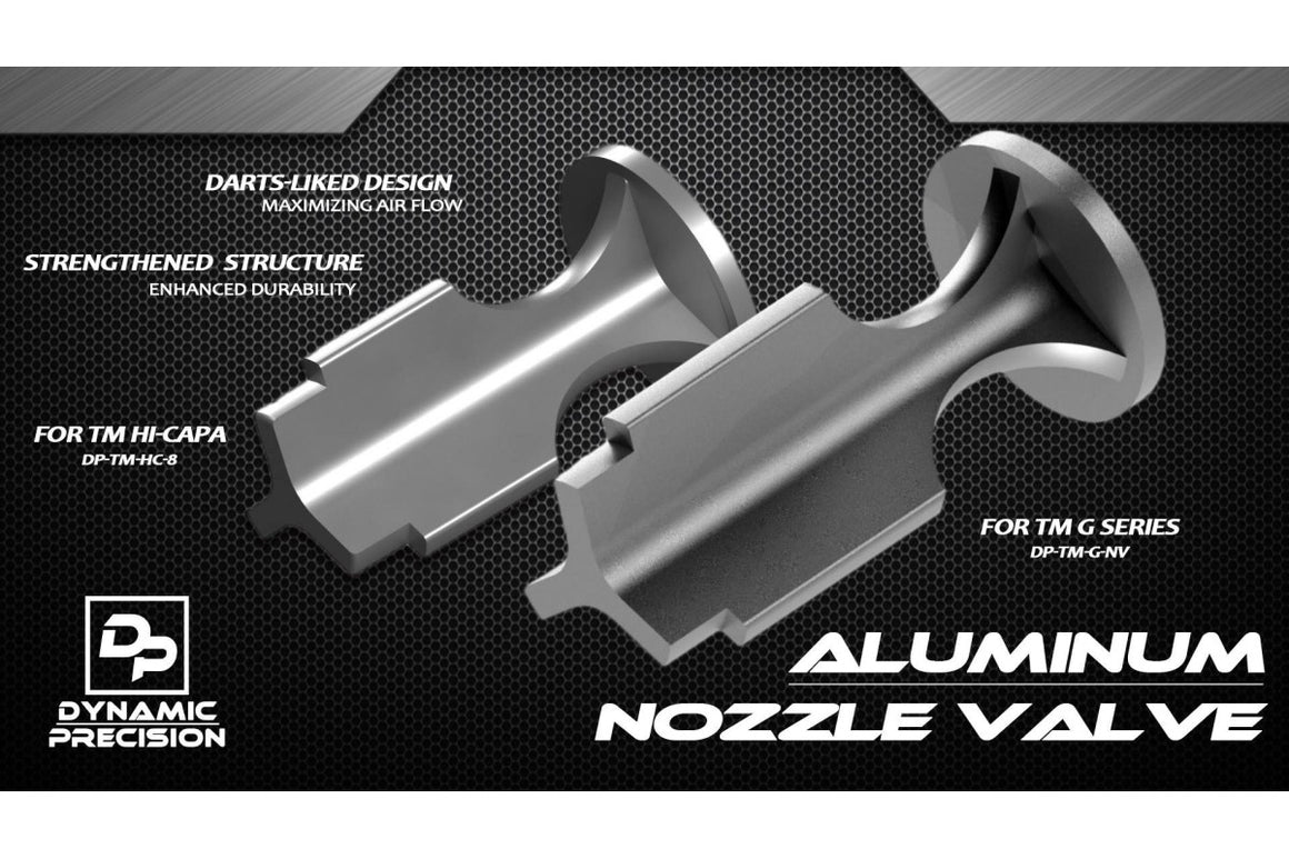 Dynamic Precision Aluminum Nozzle Valve For TM Hi-Capa / 1911
