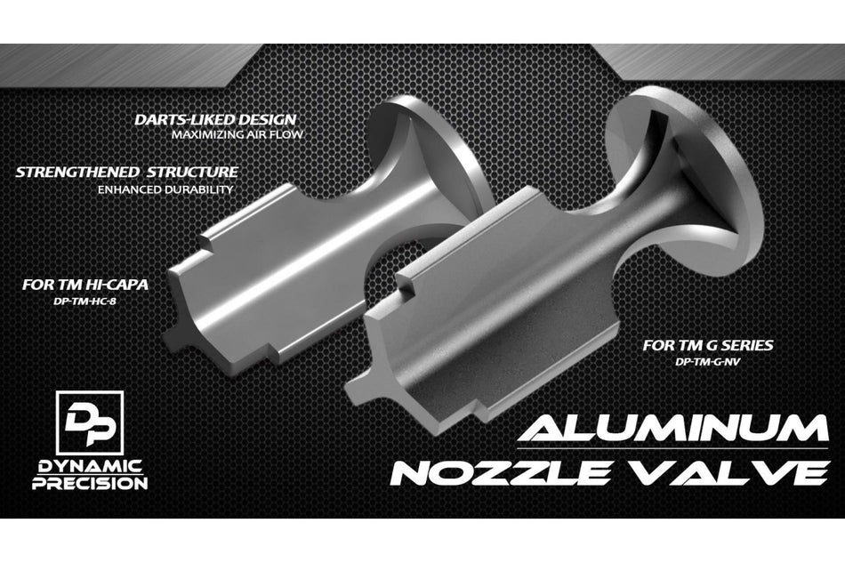 Dynamic Precision Aluminum Nozzle Valve For TM Hi-Capa / 1911