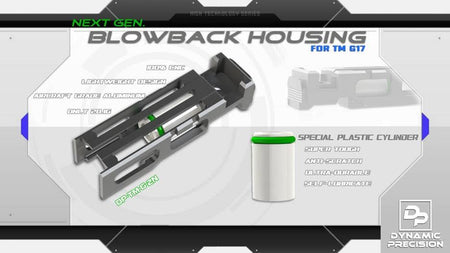 Dynamic Precision Next Gen Blowback Housing For TM G Model 17 ( G17 BBU )
