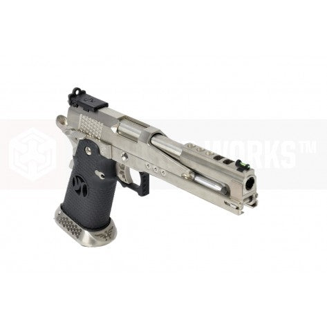 AW Custom™ 6" HX2201 Hi-Capa 6inch Dragon Airsoft GBB Pistol with Mount ( Silver )