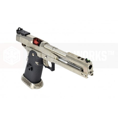 AW Custom™ 6" HX2201 Hi-Capa 6inch Dragon Airsoft GBB Pistol with Mount ( Silver )