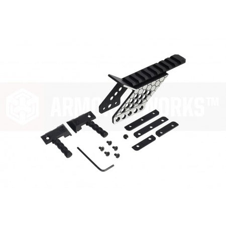 Armorer Work IPSC Optics Mount & Speed Cocking Handle ( Left & Right ) for Hi-Capa GBB Pistol