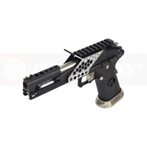 AW Custom™ 6" HX2202 Hi-Capa GBB Airsoft Pistol ( Black )
