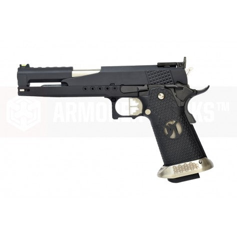 AW Custom™ 6" HX2202 Hi-Capa GBB Airsoft Pistol ( Black )