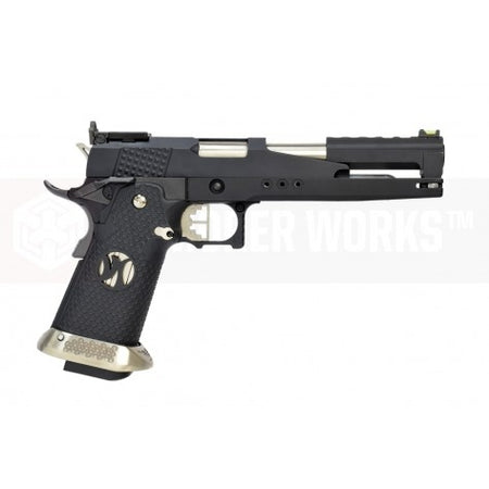 AW Custom™ 6" HX2202 Hi-Capa GBB Airsoft Pistol ( Black )