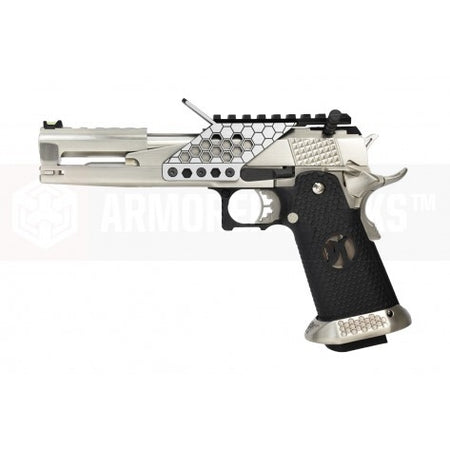 AW Custom™ 6" HX2201 Hi-Capa 6inch Dragon Airsoft GBB Pistol with Mount ( Silver )