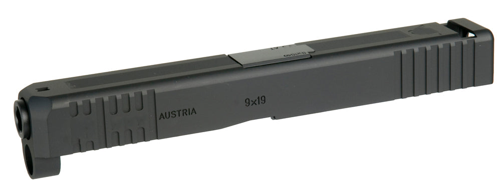 Detonator Wil Combat Style Custom 17 G4 Aluminum Slide for Marui TM G17 Gen4 GBB Series ( Black )