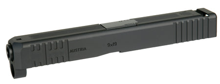 Detonator Wil Combat Style Custom 17 G4 Aluminum Slide for Marui TM G17 Gen4 GBB Series ( Black )