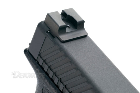 Detonator TT Style Ultimate Fiber Optic Sight Set for Marui TM G Model GBB Series ( Black )