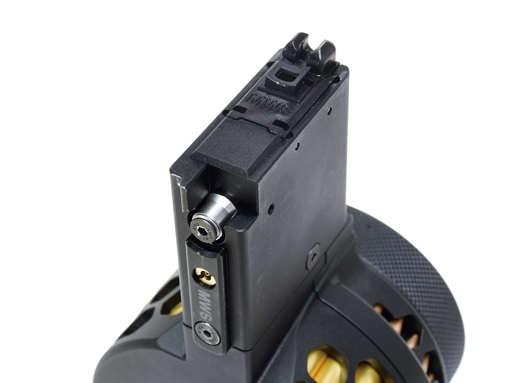 DYTAC X Mag Type 100 Rounds GBB Gas Drum Magazine For VFC M4 GBB