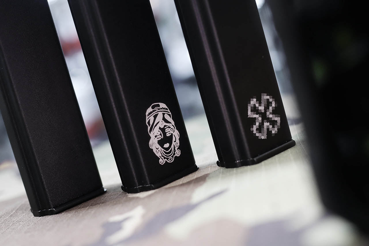 DYTAC AR 9mm SMG Style GBB Magazine ( 32 Rounds 6mm BB ) For EMG NOVESKE N9 SPACE BABY PCC MWS GBB-Woman Style