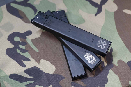 DYTAC AR 9mm SMG Style GBB Magazine ( 32 Rounds 6mm BB ) For EMG NOVESKE N9 SPACE BABY PCC MWS GBB-Woman Style