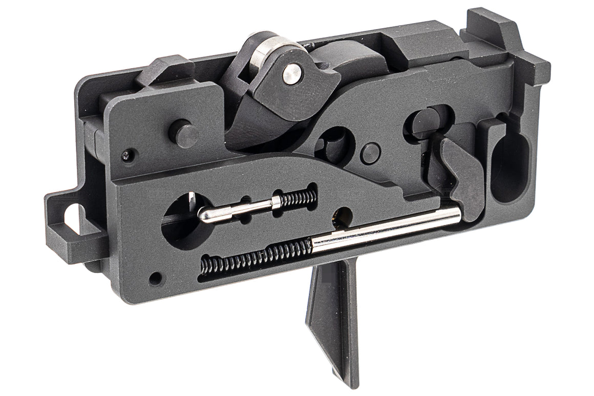 DYTAC Drop in Trigger Box Set Assemble Flat Trigger for Tokyo Marui TM M4 MWS GBB ( Ambi Bolt Release Function Compatible )