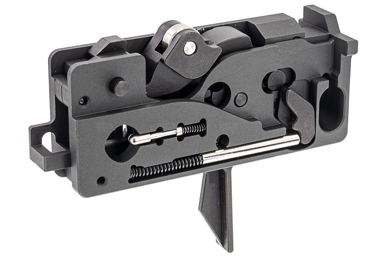 DYTAC Drop in Trigger Box Set Assemble Flat Trigger for Tokyo Marui TM M4 MWS GBB ( Ambi Bolt Release Function Compatible )