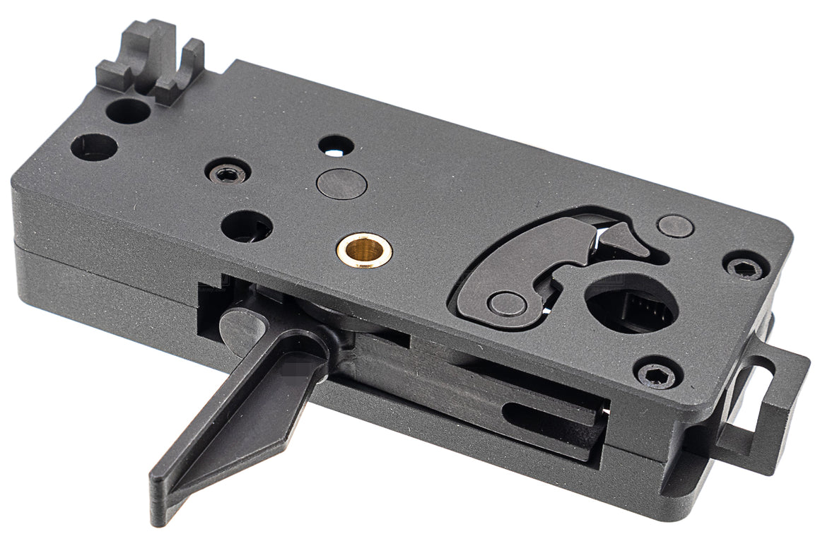 DYTAC Drop in Trigger Box Set Assemble Flat Trigger for Tokyo Marui TM M4 MWS GBB ( Ambi Bolt Release Function Compatible )