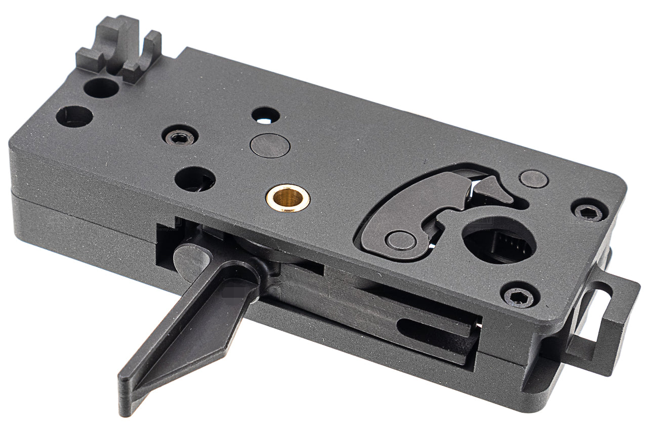 DYTAC Drop in Trigger Box Set Assemble Flat Trigger for Tokyo Marui TM M4 MWS GBB ( Ambi Bolt Release Function Compatible )