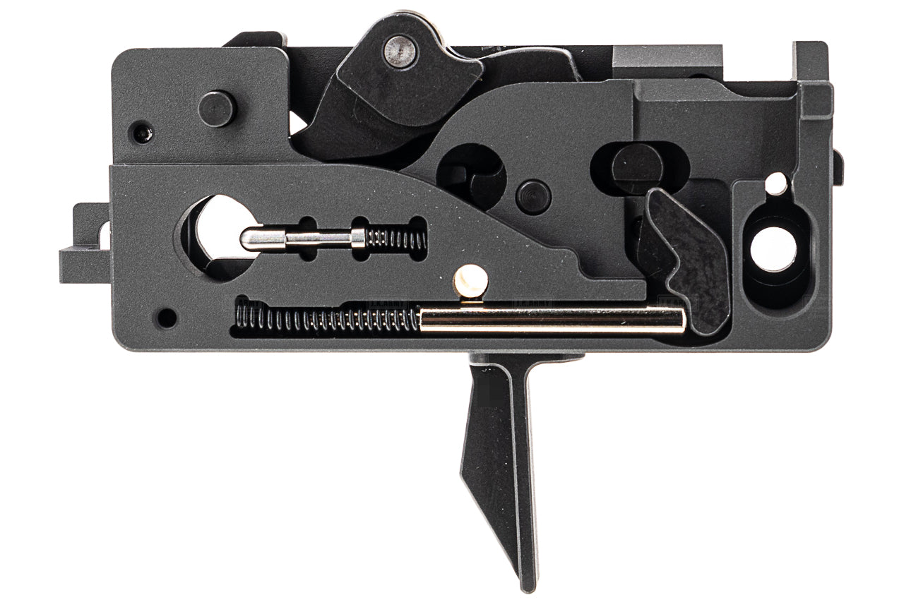DYTAC Drop in Trigger Box Set Assemble Flat Trigger for Tokyo Marui TM M4 MWS GBB ( Ambi Bolt Release Function Compatible )