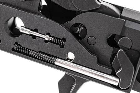 DYTAC Drop in Trigger Box Set Assemble Curved Trigger for Tokyo Marui TM M4 MWS GBB ( Ambi Bolt Release Function Compatible )