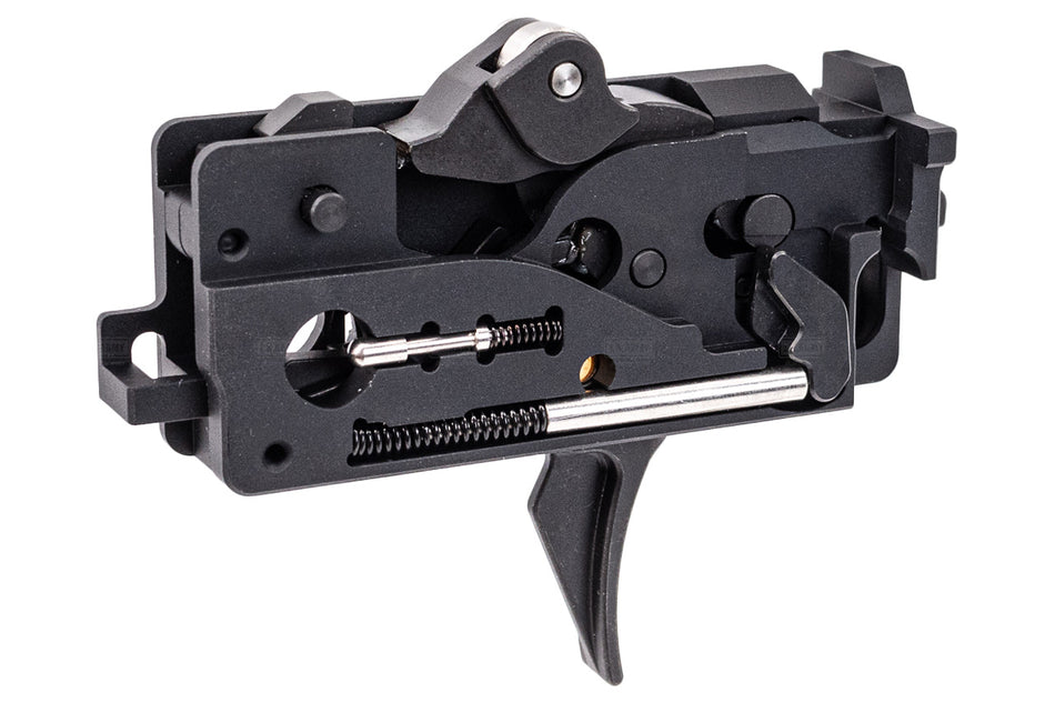 DYTAC Drop in Trigger Box Set Assemble Curved Trigger for Tokyo Marui TM M4 MWS GBB ( Ambi Bolt Release Function Compatible )