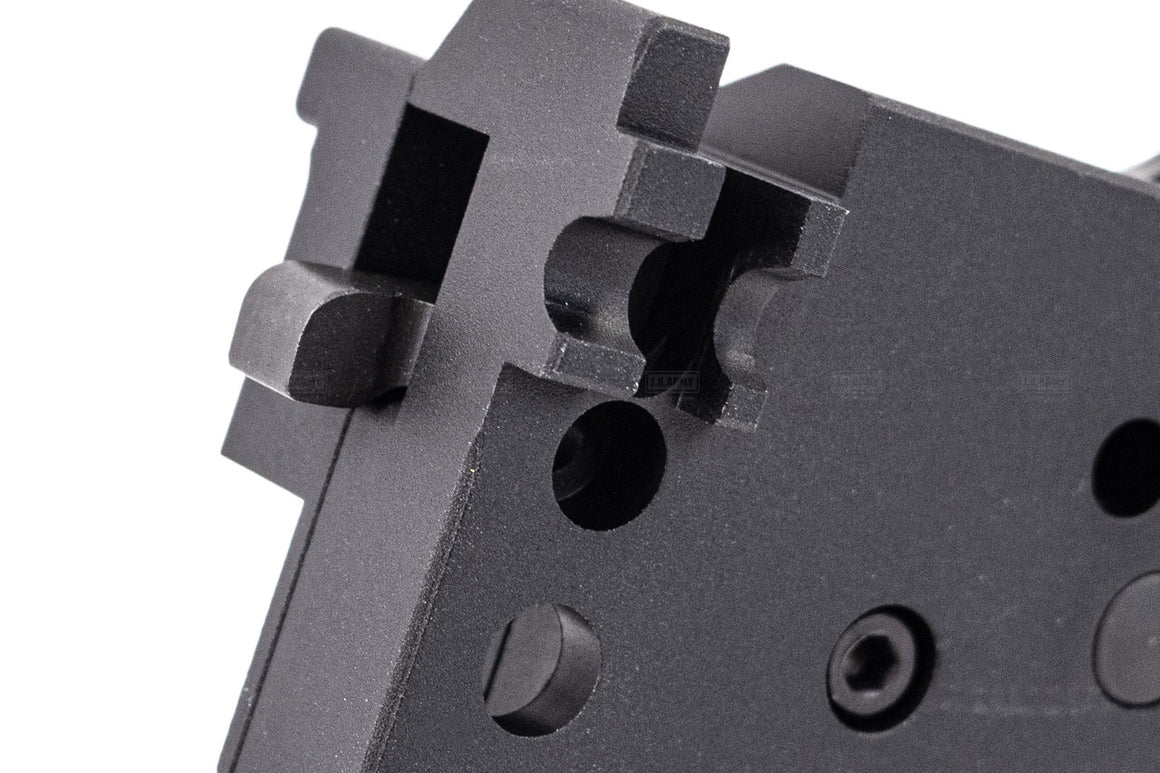 DYTAC Drop in Trigger Box Set Assemble Curved Trigger for Tokyo Marui TM M4 MWS GBB ( Ambi Bolt Release Function Compatible )
