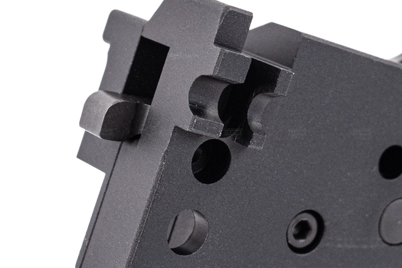 DYTAC Drop in Trigger Box Set Assemble Curved Trigger for Tokyo Marui TM M4 MWS GBB ( Ambi Bolt Release Function Compatible )