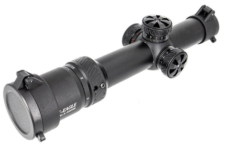 Discovery T-EAGLE R 1.5-5X20 IR Rifle Scope with Mount ( Black )