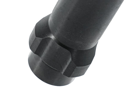 DYTAC Steel Tri-Lug 14mm CCW SMG Flash Hider For EMG NOVESKE N9 SPACE BABY 5.25" GBB