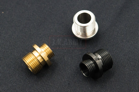Dynamic Precision Stainless Steel Dummy Suppressor Adapter  M11 CW to M14 CCW ( Gold )