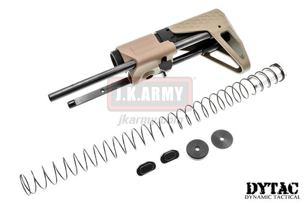 DYTAC EVO PDW Stock for Tokyo Marui MWS M4 GBB ( Cerakote Magpul FDE )